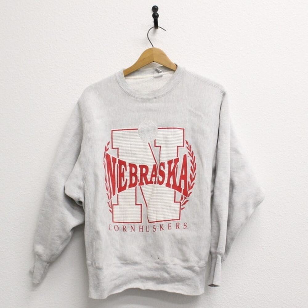 Vintage University of Nebraska Cornhuskers Sweatshirt Large